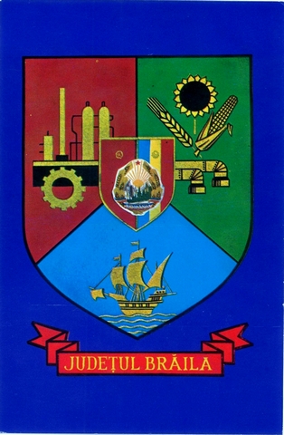 1405 - Stema judetului Braila